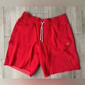 Men's Homage Go-To Sweat Shorts Red Size L Large Used